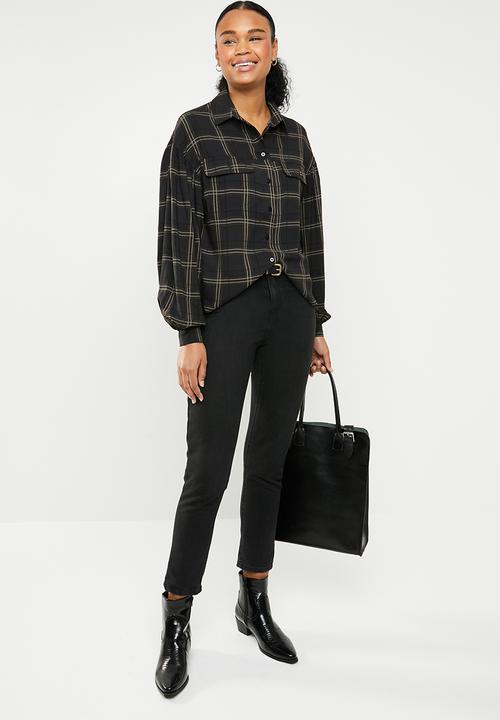 Superbalist - Blouson sleeve utility shirt - multi 