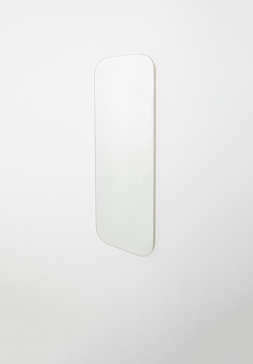 Native Decor - Rounded rectangular frameless mirror - regular