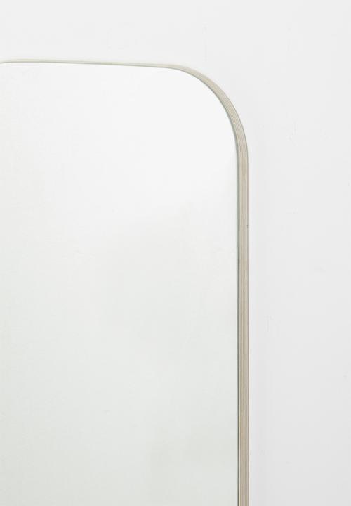 Native Decor - Rounded rectangular frameless mirror - regular