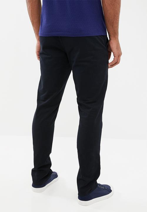 GUESS - Carter twill chino pant - navy