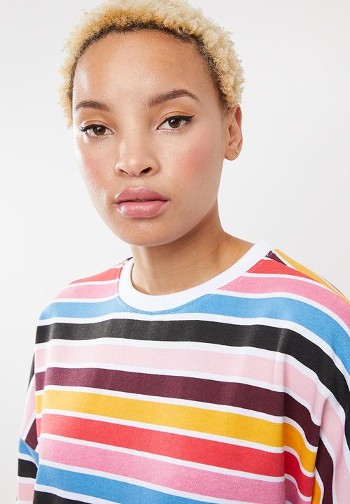Missguided - Oversized sweater dress - multi