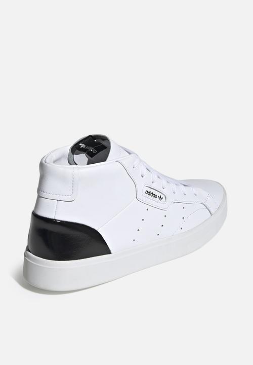 adidas Originals - adidas SLEEK MID W - ftwr white/ftwr white/core black