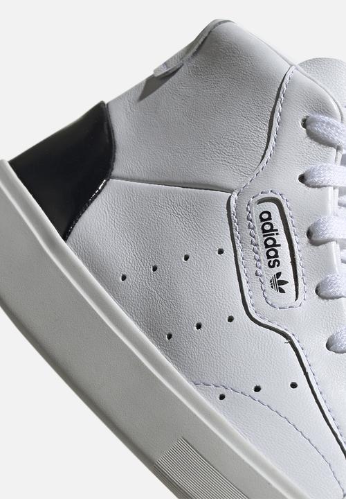 adidas Originals - adidas SLEEK MID W - ftwr white/ftwr white/core black