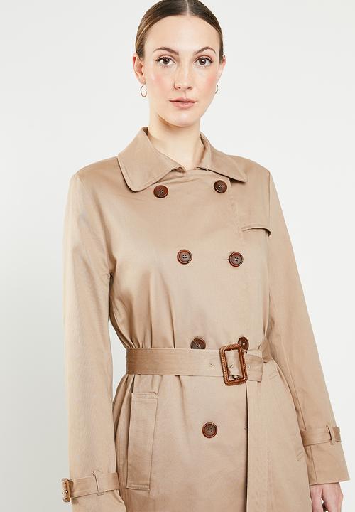 edit - Trench coat - tan