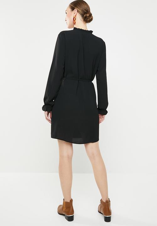 Jacqueline de Yong - Gorgeous longsleeve dress - black