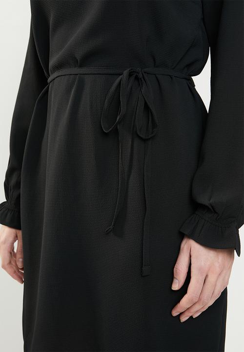 Jacqueline de Yong - Gorgeous longsleeve dress - black