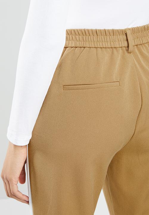 Vero Moda - Maya loose panel pants - brown