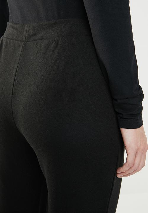 Jacqueline de Yong - Terra ankle sweat pant - black