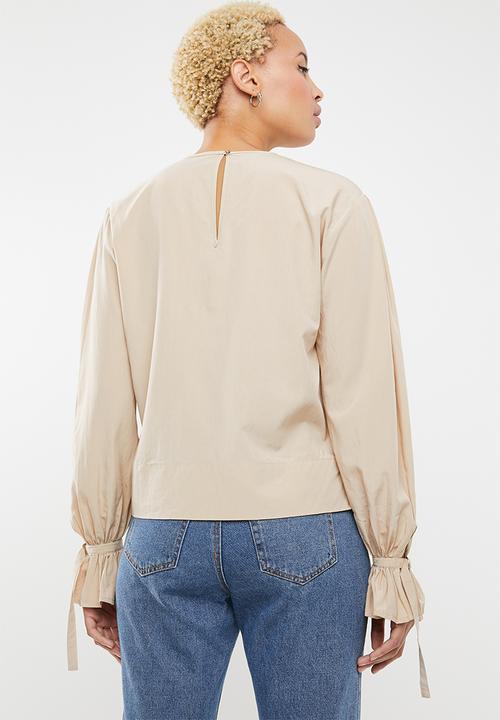 STYLE REPUBLIC - Utility style blouse - neutral