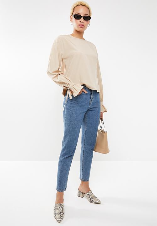 STYLE REPUBLIC - Utility style blouse - neutral