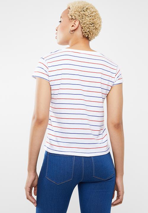 Cotton On - Tbar friends tee - white 