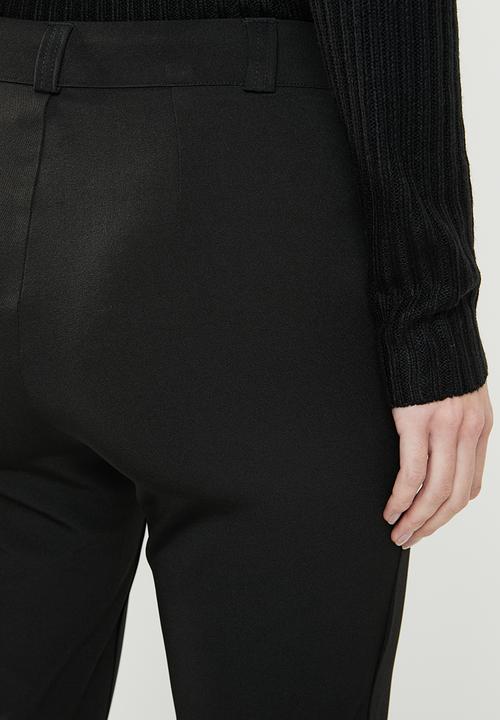 edit - Classic bootleg pants - black