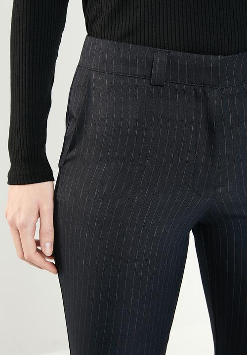edit - Classic ankle grazer pants - navy