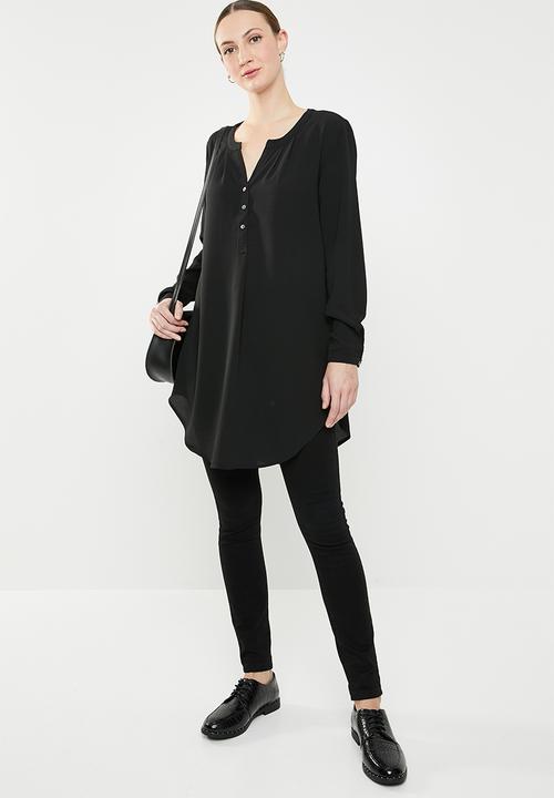 ONLY - Winner tunic top - black