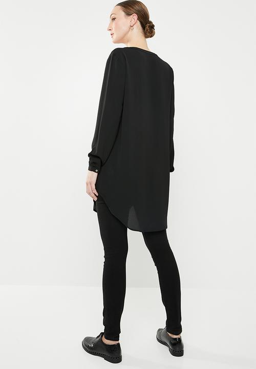 ONLY - Winner tunic top - black