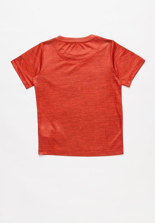 Nike - Nkb crossdye swoosh df tee - red