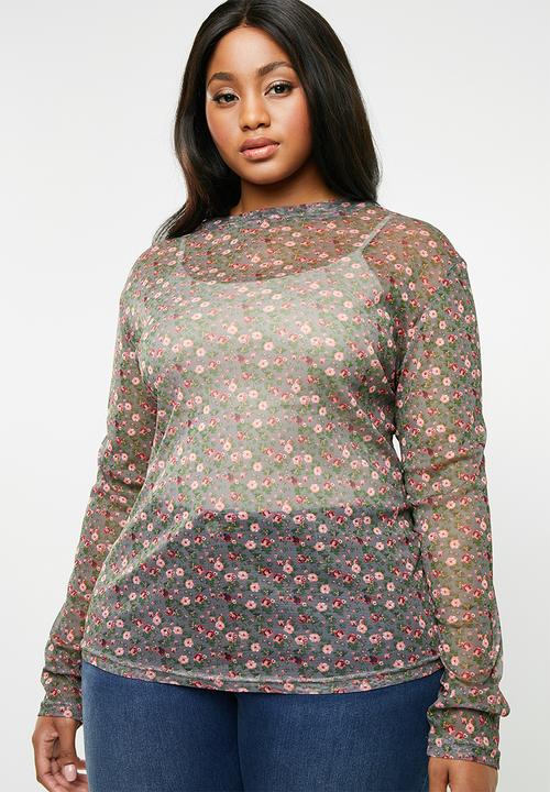 Superbalist - 2 Pack mesh tops - multi