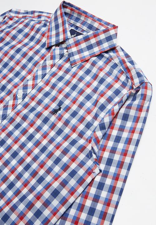 POLO - Brandon checked shirt - multi