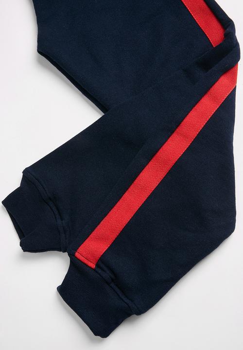 Pop Candy - Kids tracksuit - navy & orange