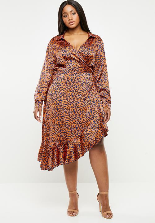 missguided leopard print dress