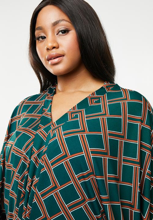 Plus-Fab - Caftan dress - multi
