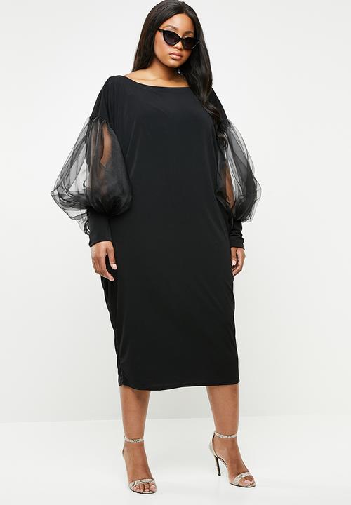 Plus-Fab - Lusherns dress - black