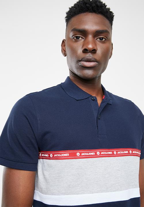 Jack & Jones - Wiskit short sleeve polo - multi