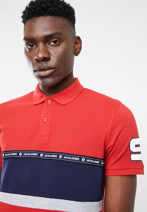 Jack & Jones - Wiskit short sleeve polo - multi