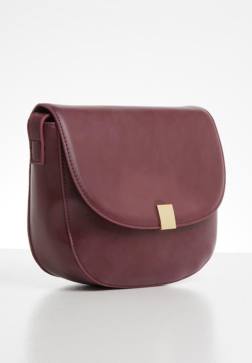 ONLY - Asta crossbody bag - burgundy