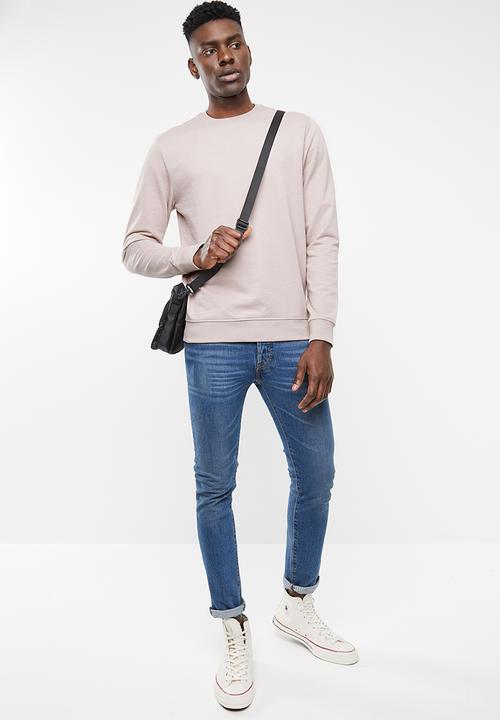 Only & Sons - Basic crew neck sweater - pink