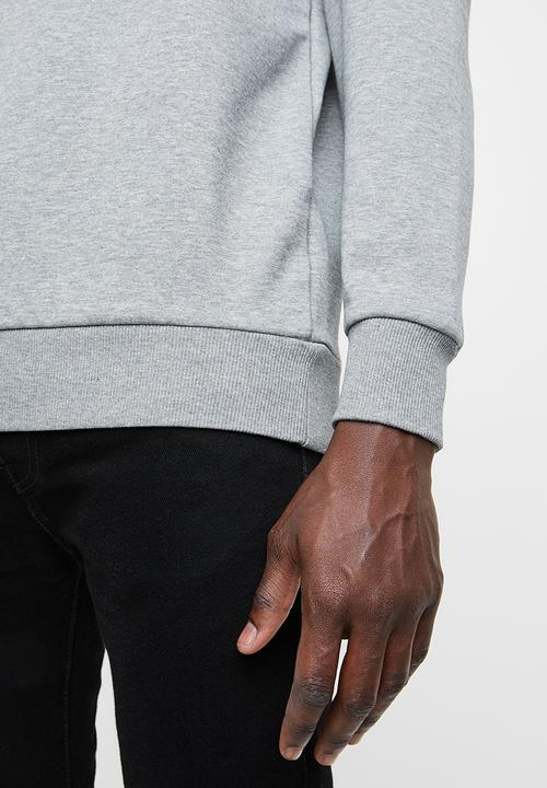 PUMA - Classics logo crew long sleeve - grey