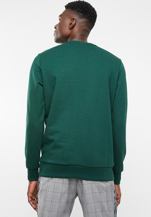PUMA - Classics logo crew long sleeve - green