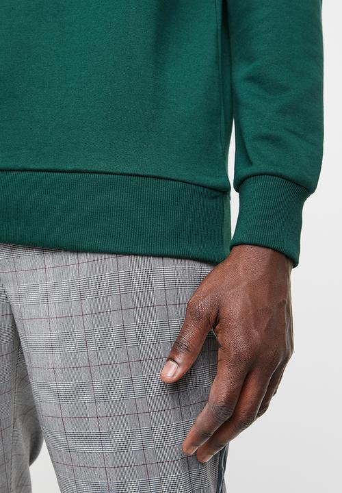 PUMA - Classics logo crew long sleeve - green
