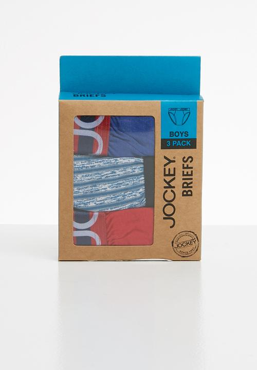 Jockey - Nautical 3 pack briefs - multi