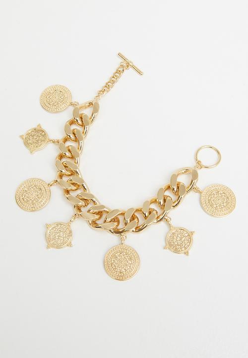Superbalist - Medallion bracelet - gold