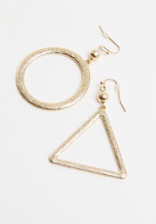 Superbalist - Treacey mismatched earrings - gold