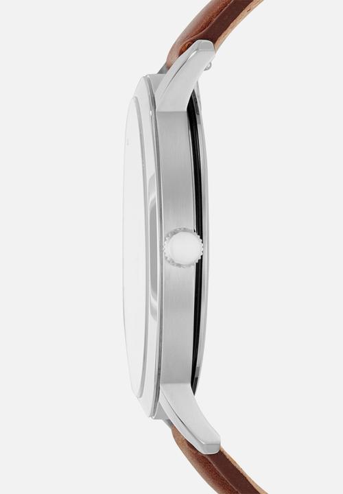 Fossil - Luther 3 hand - silver/brown