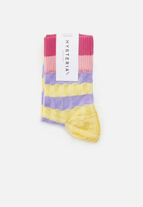 Hysteria - Helen crew socks - multi