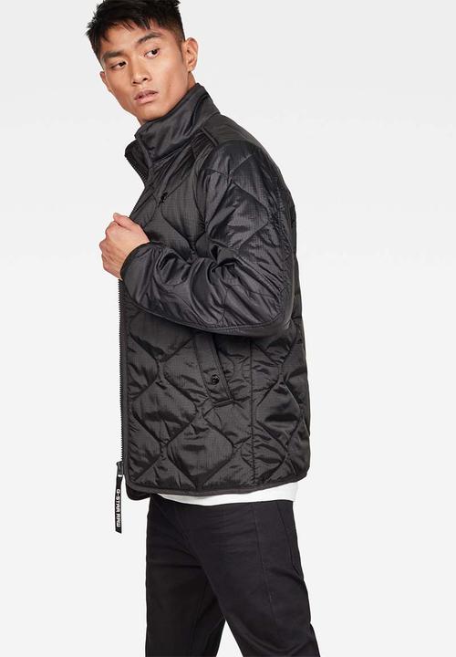 G-STAR - Elda liner overshirt jacket - black