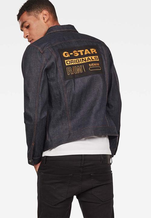 G-STAR - Originals 3301 slim fit jacket - blue