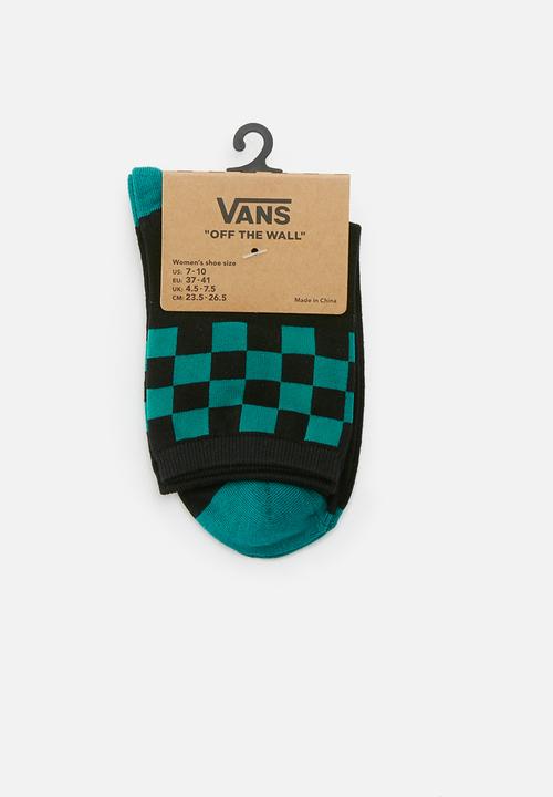 Vans - Cali native sock 1 pack - black & green