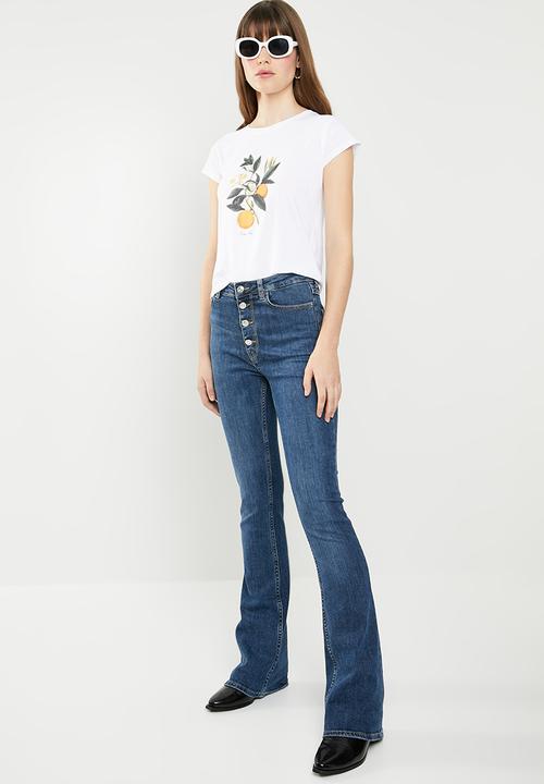 Cotton On - Essential art tee - white
