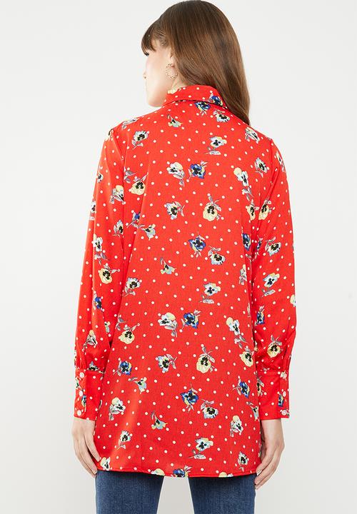 STYLE REPUBLIC - Contrast detail shirt - multi