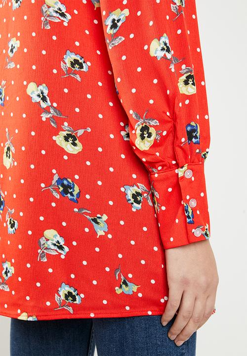 STYLE REPUBLIC - Contrast detail shirt - multi