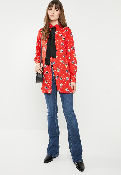 STYLE REPUBLIC - Contrast detail shirt - multi
