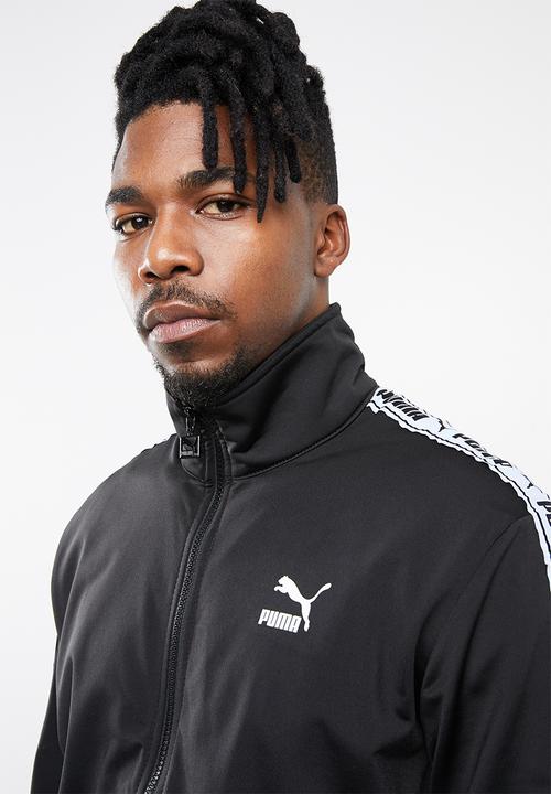 PUMA - Tape track jacket - black & white