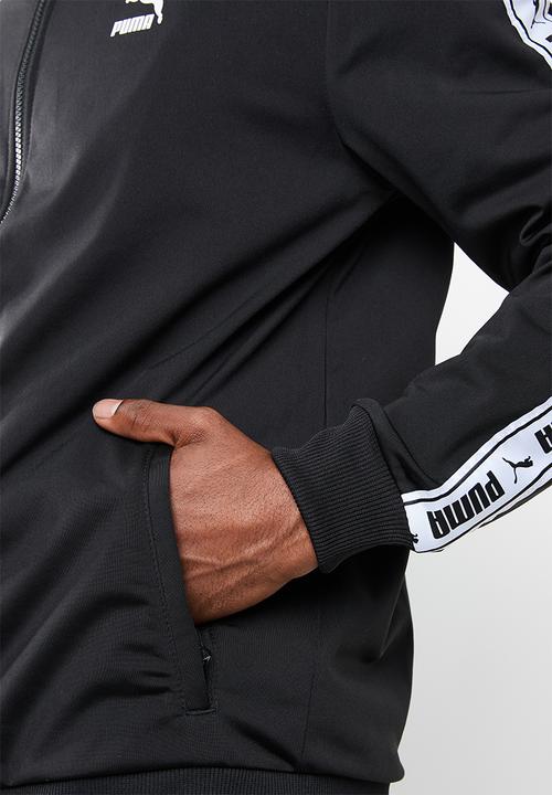 PUMA - Tape track jacket - black & white