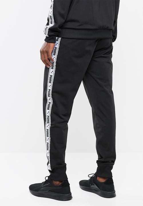 PUMA - Tape track pants - black & white