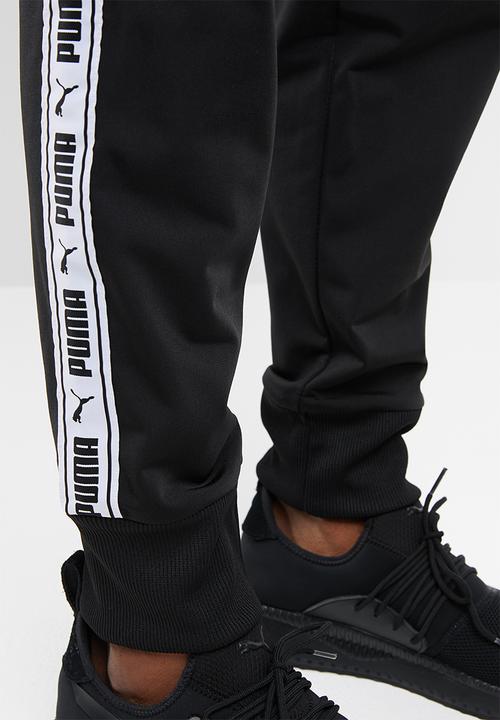 PUMA - Tape track pants - black & white
