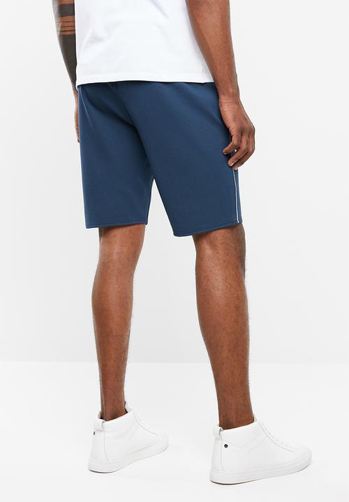 Only & Sons - Aged stripe shorts - navy